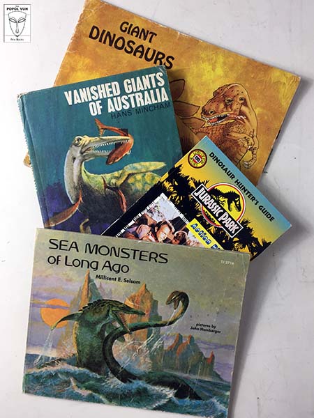 Collection Of Vintage Dinosaurs Books